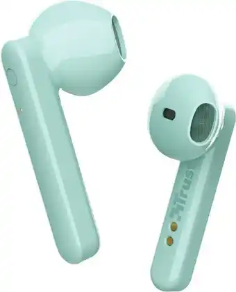 Bol.com Trust Primo Touch - Volledig Draadloze Oordopjes - Mint aanbieding