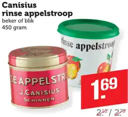 Dagwinkel Canisius rinse appelstroop aanbieding
