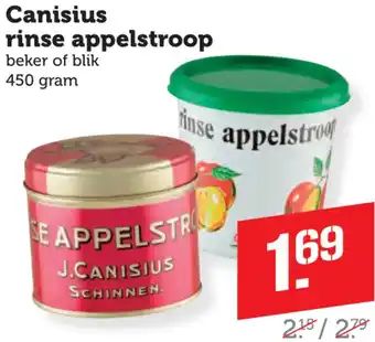 Dagwinkel Canisius rinse appelstroop aanbieding