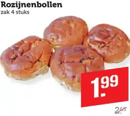 Dagwinkel Rozijnenbollen aanbieding