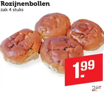 Dagwinkel Rozijnenbollen aanbieding