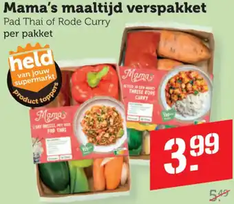 Dagwinkel Mama's maaltijd verspakket aanbieding
