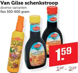 Dagwinkel Van Gilse schenkstroop aanbieding