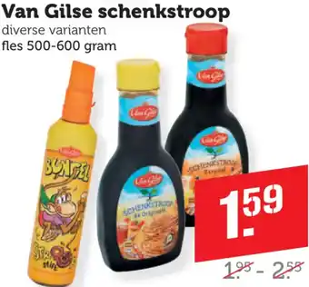 Dagwinkel Van Gilse schenkstroop aanbieding