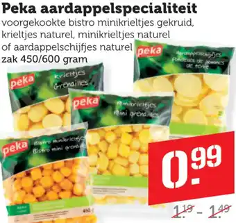 Dagwinkel Peka aardappelspecialiteit aanbieding