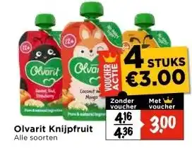 Vomar Voordeelmarkt Olvarit Knijpfruit aanbieding