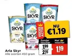 Vomar Voordeelmarkt Arla Skyr aanbieding