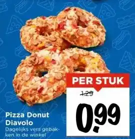 Vomar Voordeelmarkt Pizza Donut Diavolo aanbieding