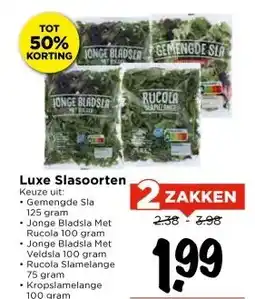 Vomar Voordeelmarkt Luxe Slasoorten aanbieding