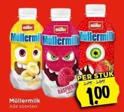 Vomar Voordeelmarkt Müllermilk aanbieding