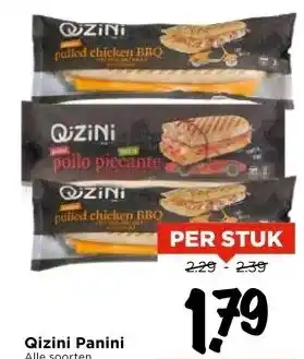 Vomar Voordeelmarkt Qizini Panini aanbieding