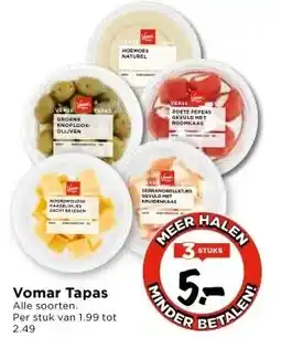 Vomar Voordeelmarkt Vomar Tapas aanbieding