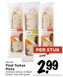 Vomar Voordeelmarkt Firat Turkse Pizza aanbieding