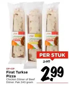 Vomar Voordeelmarkt Firat Turkse Pizza aanbieding