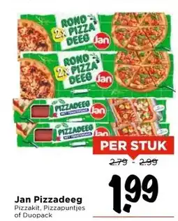 Vomar Voordeelmarkt Jan Pizzadeeg aanbieding
