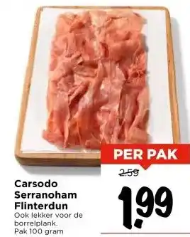 Vomar Voordeelmarkt Carsodo Serranoham Flinterdun aanbieding