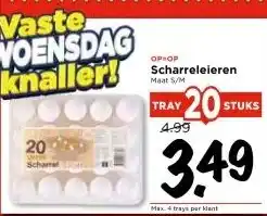 Vomar Voordeelmarkt Scharreleieren aanbieding