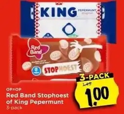 Vomar Voordeelmarkt Red Band Stophoest of King Pepermunt aanbieding