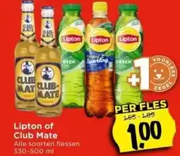 Vomar Voordeelmarkt Lipton of Club Mate aanbieding