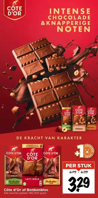 Vomar Voordeelmarkt Côte d'Or of Bonbonbloc aanbieding