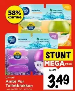 Vomar Voordeelmarkt Ambi Pur Toiletblokken aanbieding