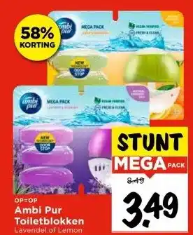 Vomar Voordeelmarkt Ambi Pur Toiletblokken aanbieding