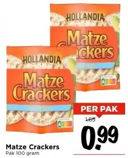 Vomar Voordeelmarkt Matze Crackers aanbieding