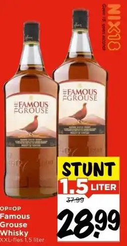 Vomar Voordeelmarkt Famous Grouse Whisky aanbieding