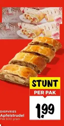 Vomar Voordeelmarkt Apfelstrudel aanbieding