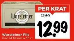 Vomar Voordeelmarkt Warsteiner Pils aanbieding