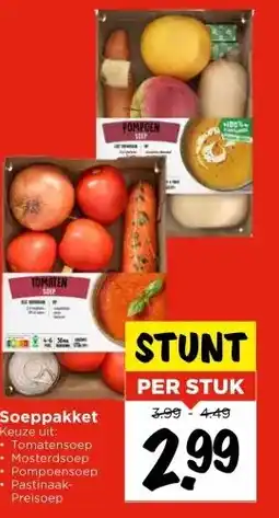 Vomar Voordeelmarkt Soeppakket aanbieding