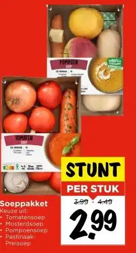 Vomar Voordeelmarkt Soeppakket aanbieding