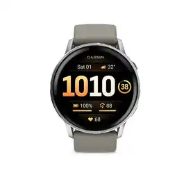MediaMarkt GARMIN Venu 4 45mm Zilver/Grijs Smartwatch Grijs aanbieding