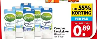 Hoogvliet Campina Langlekker aanbieding