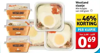 Hoogvliet Westland slaatje aanbieding
