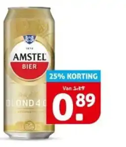 Hoogvliet Amstel pils aanbieding