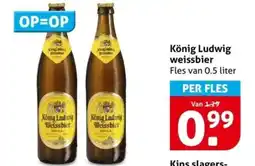 Hoogvliet Konig Ludwig Weissbier aanbieding