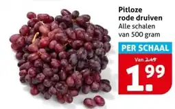 Hoogvliet Pitloze rode druiven aanbieding