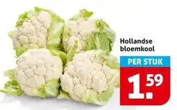 Hoogvliet Hollandse bloemkool aanbieding
