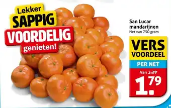 Hoogvliet San Lucar mandarijnen aanbieding