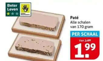 Hoogvliet Paté aanbieding
