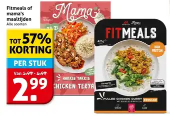 Hoogvliet Fitmeals of mama's maaltijden aanbieding