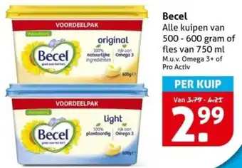 Hoogvliet Becel aanbieding