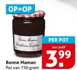 Hoogvliet Bonne Maman aanbieding