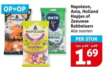Hoogvliet Napoleon, Anta, Holland Hopjes of Zeeuwse Babbelaars aanbieding