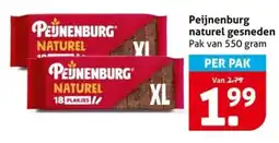 Hoogvliet Peijnenburg naturel gesneden aanbieding