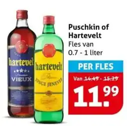 Hoogvliet Puschkin of Hartevelt aanbieding