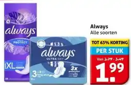 Hoogvliet Always aanbieding