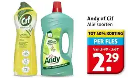 Hoogvliet Andy of Cif aanbieding