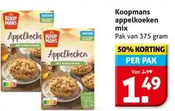 Hoogvliet Koopmans appelkoeken mix aanbieding